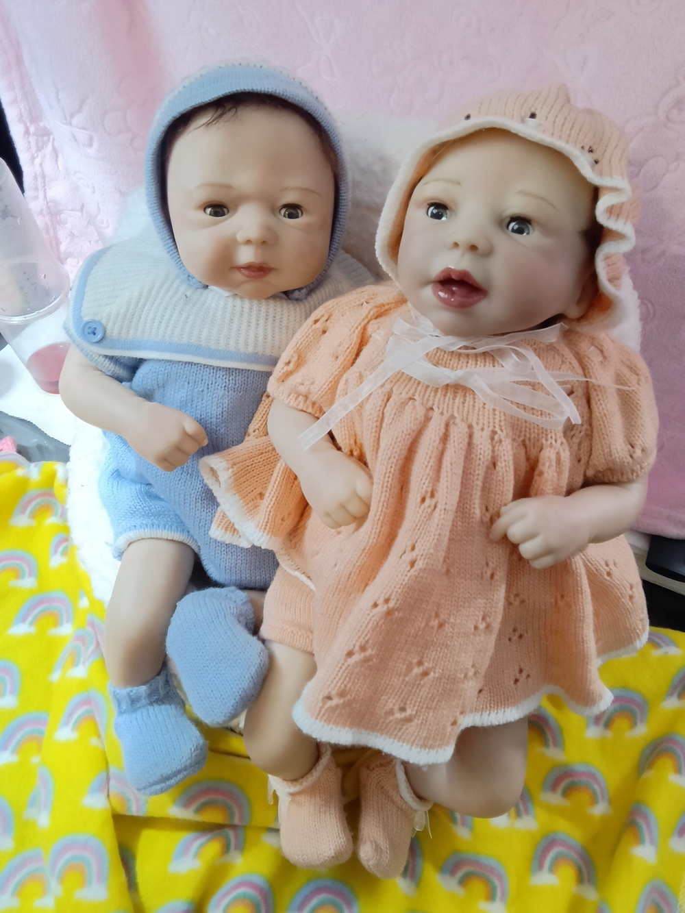 Ashton Drake "Emma And Ethan" Twin Dolls By Waltraud Hanl
